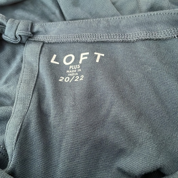 Loft Plus 20/22 Teal Women's Top - Picture 4 of 4